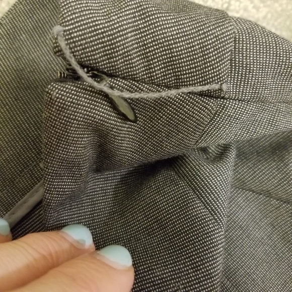 Grey Professional Pleated Skirt 12 East 5th - Picture 2 of 6